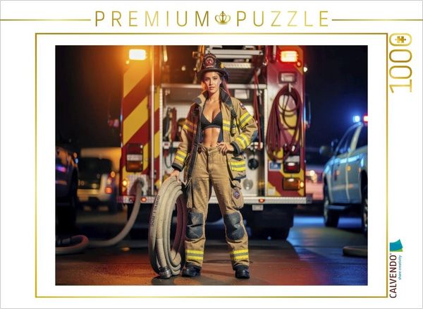 CALVENDO Puzzle Wenn's brennt, sind wir da. | 1000 Teile Lege-Größe 64x48cm Foto-Puzzle für glückliche Stunden, Sonstige von , Calvendo Puzzle,