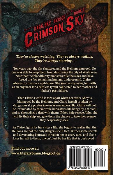 Produktbild: Crimson Sky: A Dark Sky Novel