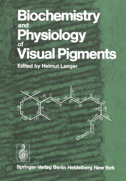 Produktbild: Biochemistry and Physiology of Visual Pigments