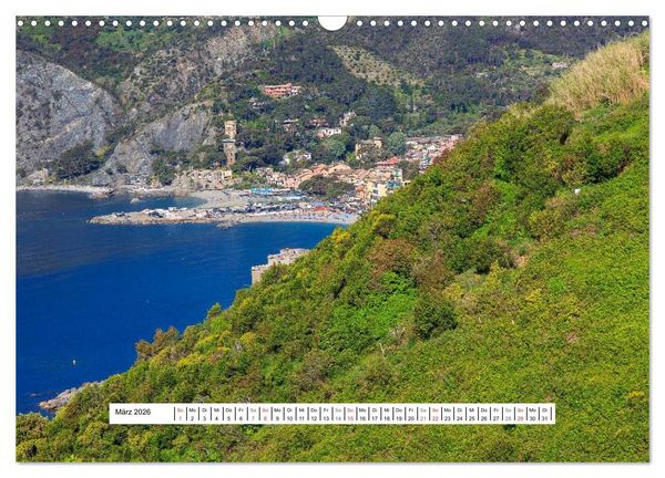Produktbild: Cinque Terre Sentiero Azzurro (Wandkalender 2026 DIN A3 quer), CALVENDO Monatskalender