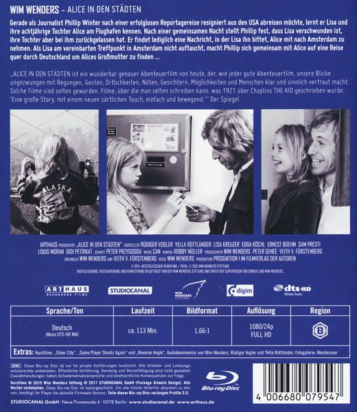 Produktbild: Alice in den St&auml;dten