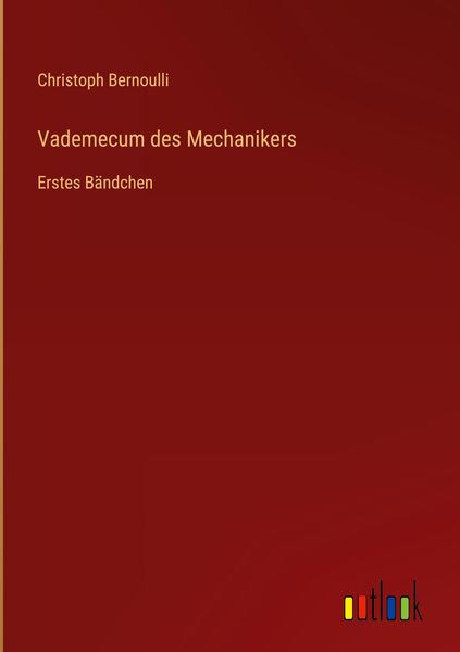 Produktbild: Vademecum des Mechanikers