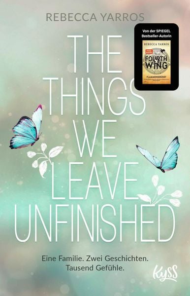 Produktbild: The Things we leave unfinished