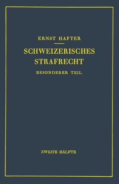 Produktbild: Schweizerisches Strafrecht