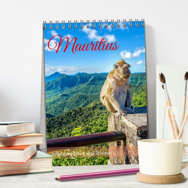 Produktbild: Mauritius &ndash; Insel der Farben und Tr&auml;ume (Tischkalender 2027 DIN A5 hoch), CALVENDO Monatskalender
