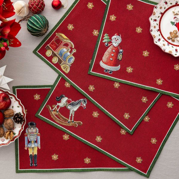 Produktbild: Villeroy & Boch Toy's Delight Jubil&auml;ums-Set Gobelin Platzset 4tlg.