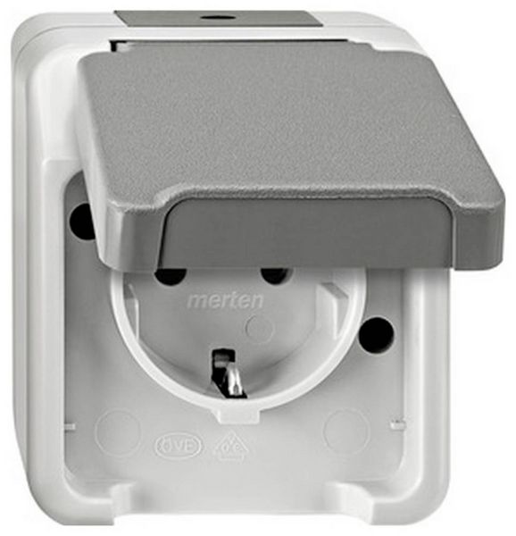 Produktbild: Merten Komplett Steckdose MEG2301-8029 1St.