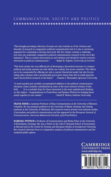 Produktbild: Comparing Political Communication