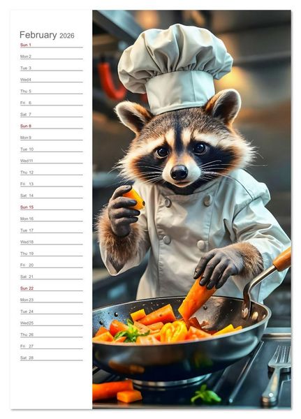Produktbild: When animals do the job - Animal career days with a twist (Desk Calendar 2026 DIN A5 portrait), CALVENDO 12 Month DeskCalendar