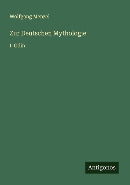 Produktbild: Zur Deutschen Mythologie