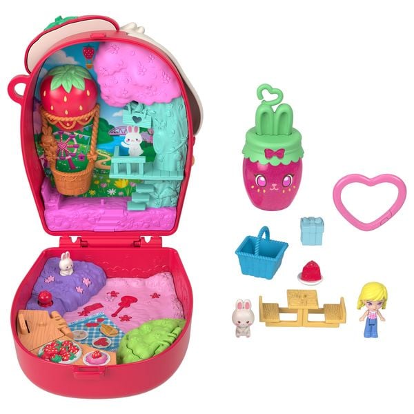 Produktbild: Polly Pocket Erdbeerh&auml;schen Schatulle