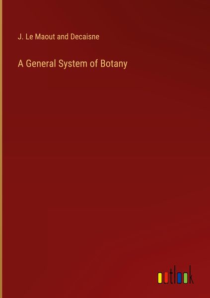 Produktbild: A General System of Botany