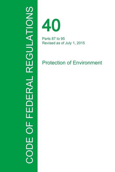 Produktbild: Code of Federal Regulations Title 40, Volume 20, July 1, 2015