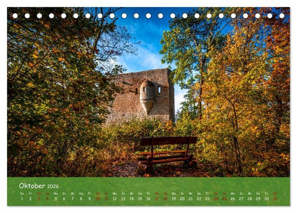 Produktbild: Jena - Faszination in Bildern (Tischkalender 2026 DIN A5 quer), CALVENDO Monatskalender