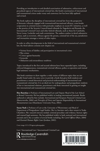 Produktbild: International Criminal Law
