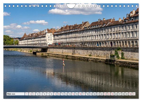 Produktbild: Frankreich - Besan&ccedil;on (Wandkalender 2026 DIN A4 quer), CALVENDO Monatskalender