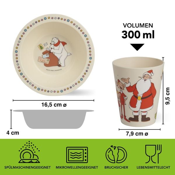 Produktbild: Fr&uuml;hst&uuml;cksset, 3tlg, R-PET