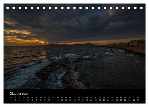 Produktbild: Sardinien - die sch&ouml;nsten Emotionen der Insel (Tischkalender 2026 DIN A5 quer), CALVENDO Monatskalender