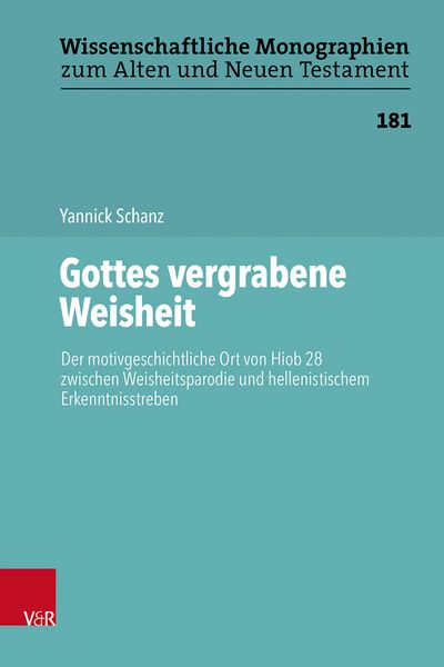 Produktbild: Gottes vergrabene Weisheit