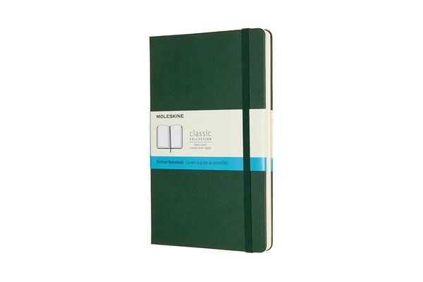 Produktbild: Moleskine Notizbuch Large/A5, Punktraster, Myrtengr&uuml;n