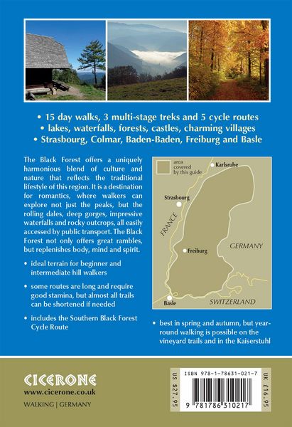 Produktbild: Hiking and Cycling in the Black Forest
