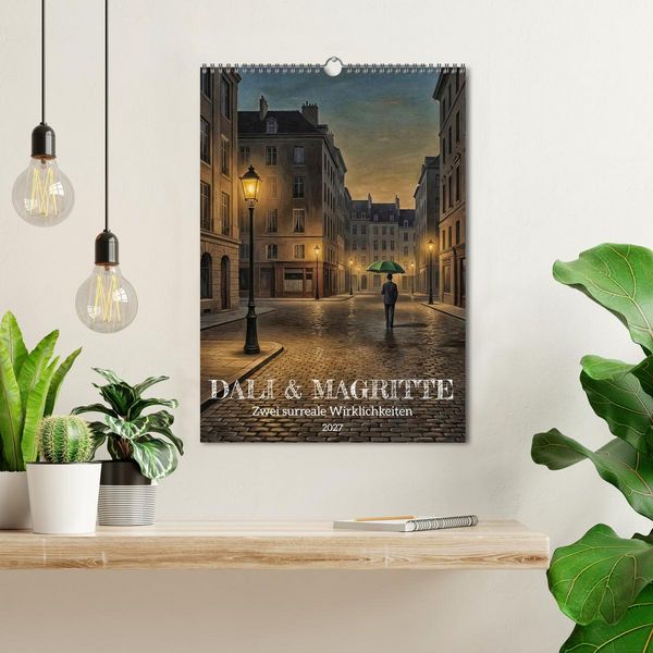 Produktbild: Dali und Magritte: zwei surreale Wirklichkeiten (Wandkalender 2027 DIN A3 hoch), CALVENDO Monatskalender