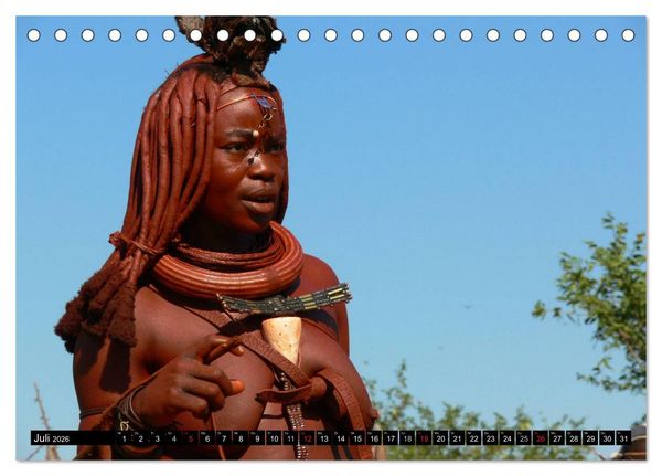 Produktbild: Faszination Afrika Himba (Tischkalender 2026 DIN A5 quer), CALVENDO Monatskalender
