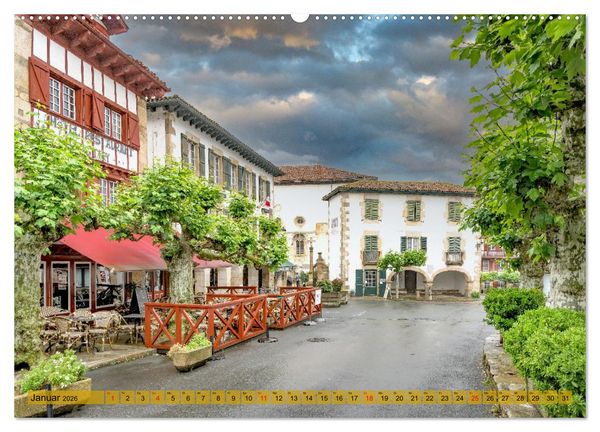 Produktbild: Das Baskenland (hochwertiger Premium Wandkalender 2026 DIN A2 quer), Kunstdruck in Hochglanz