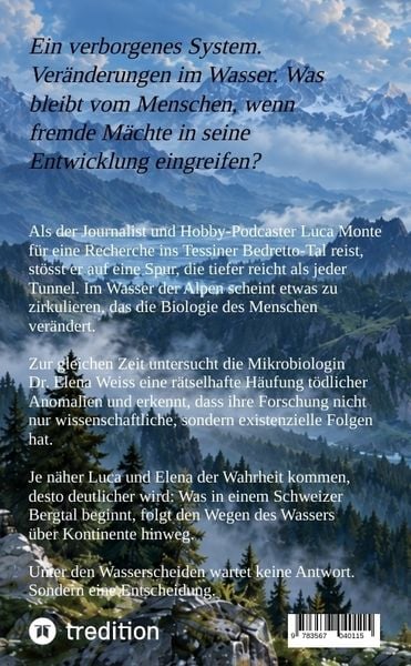 Produktbild: Unter den Wasserscheiden