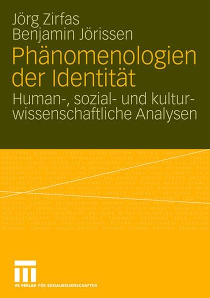 Produktbild: Ph&auml;nomenologien der Identit&auml;t