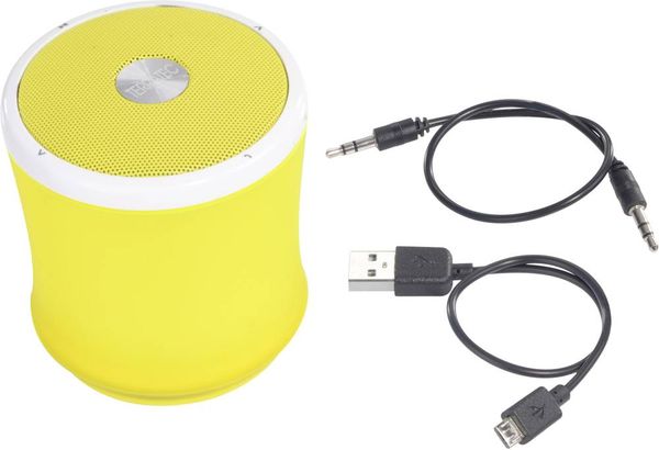 Produktbild: Terratec CONCERT NEO XS Bluetooth&reg; Lautsprecher Freisprechfunktion Gelb