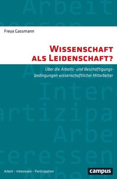 Produktbild: Wissenschaft als Leidenschaft?