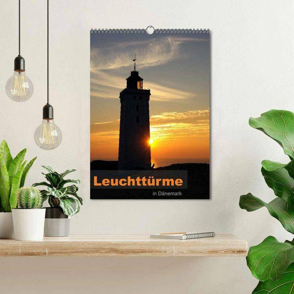 Produktbild: Leuchtt&uuml;rme in D&auml;nemark (Wandkalender 2026 DIN A3 hoch), CALVENDO Monatskalender