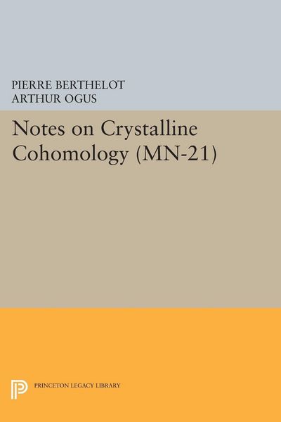 Produktbild: Notes on Crystalline Cohomology