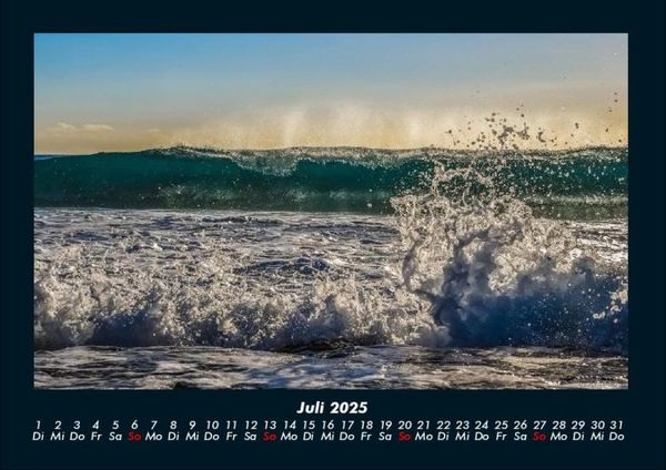 Produktbild: Meereslandschaften 2025 Fotokalender DIN A4