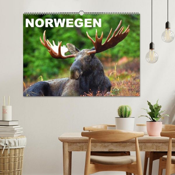 Produktbild: Norwegen (Wandkalender 2026 DIN A2 quer), CALVENDO Monatskalender