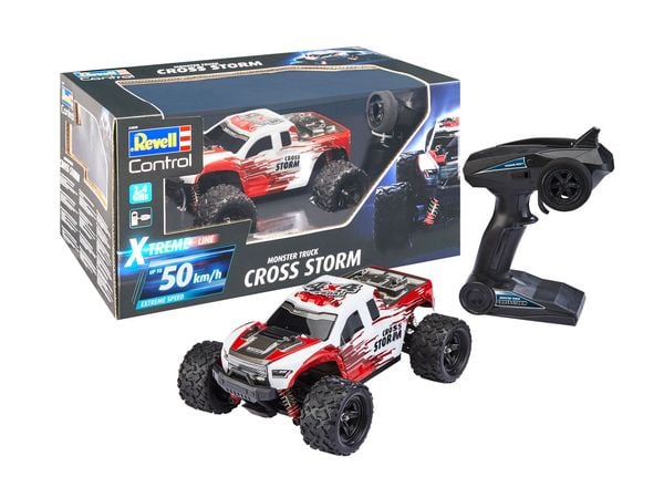 Produktbild: RC X-TREME Monster Truck Cross Storm, Revell Control Ferngesteuertes Auto
