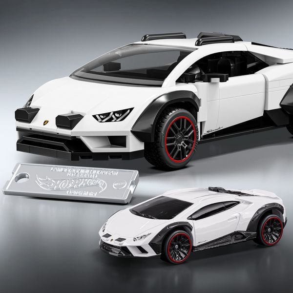 Produktbild: Mattel Brick Shop HW Speed Lambo.JHG75