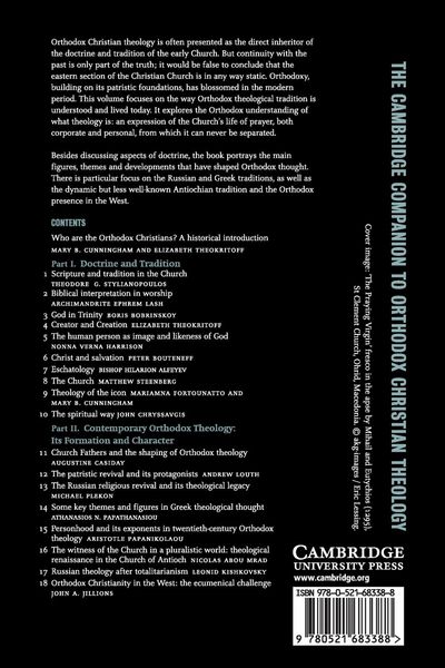 Produktbild: The Cambridge Companion to Orthodox Christian Theology