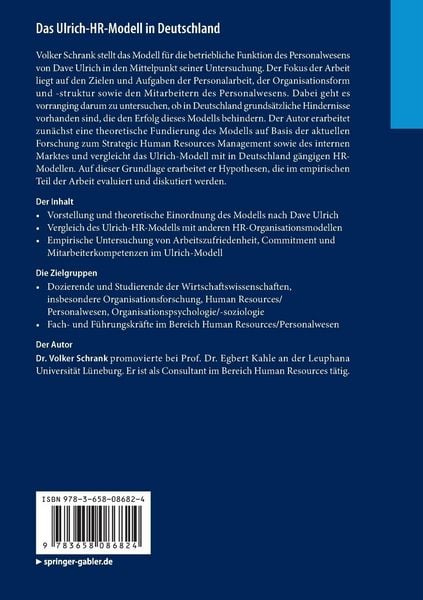 Produktbild: Das Ulrich-HR-Modell in Deutschland