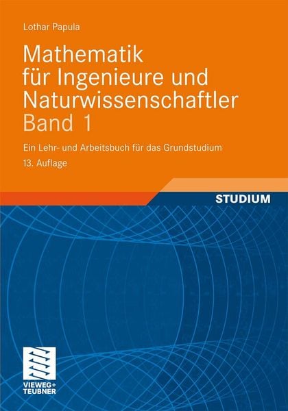 Produktbild: Mathematik f&uuml;r Ingenieure und Naturwissenschaftler 1