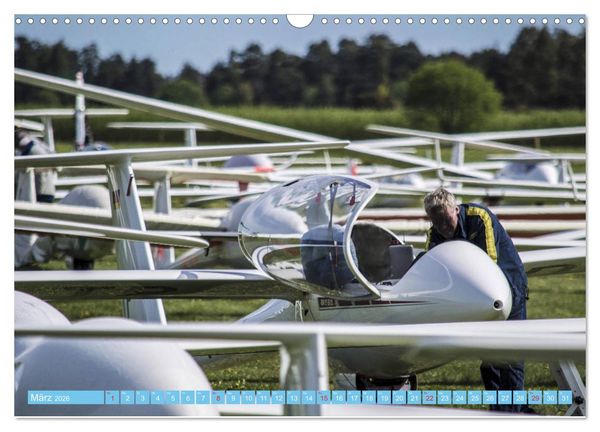 Produktbild: Segelflug - Den Traum vom Fliegen erf&uuml;llen (Wandkalender 2026 DIN A3 quer), CALVENDO Monatskalender