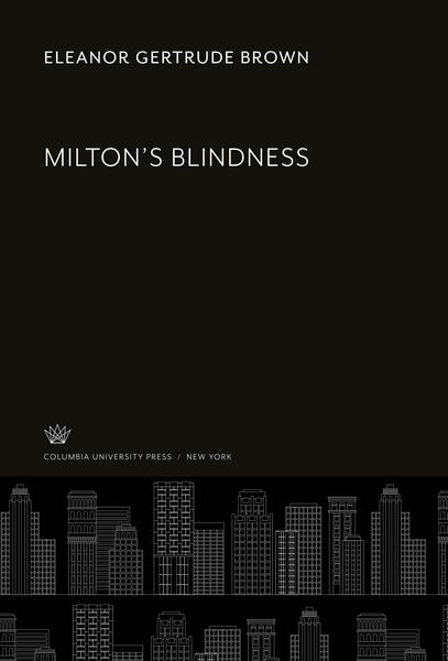Produktbild: Milton'S Blindness