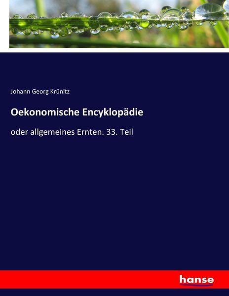Produktbild: Oekonomische Encyklop&auml;die