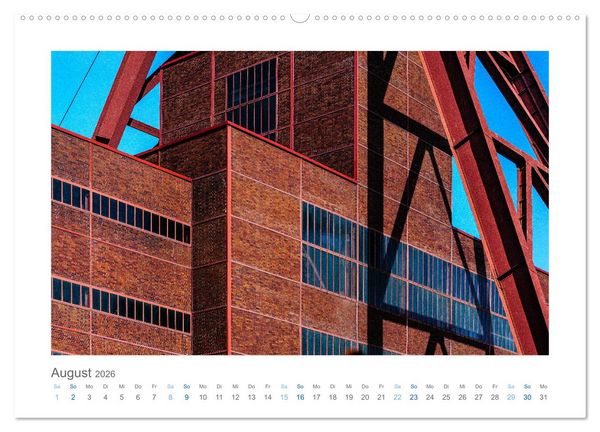 Produktbild: Architektonische Details aus Europa (hochwertiger Premium Wandkalender 2026 DIN A2 quer), Kunstdruck in Hochglanz
