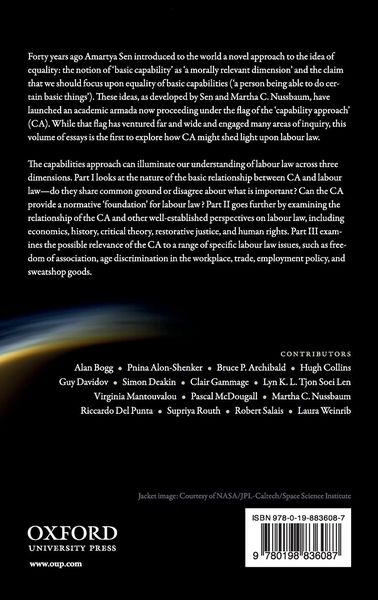 Produktbild: Capability Approach To Labour Law C