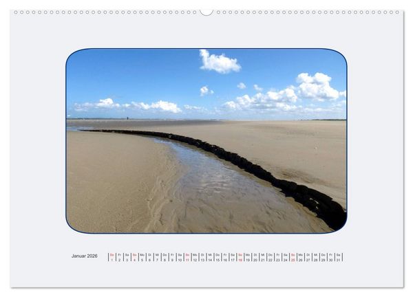 Produktbild: Ouddorp Spezial / Bilder von einer holl&auml;ndischen Nordseeinsel (hochwertiger Premium Wandkalender 2026 DIN A2 quer), Kunstdruck in Hochglanz