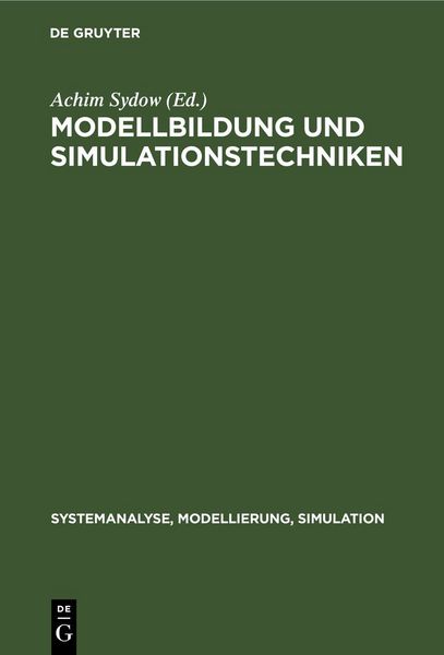 Produktbild: Modellbildung und Simulationstechniken