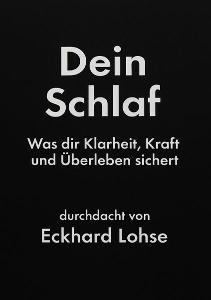 Produktbild: Dein Schlaf
