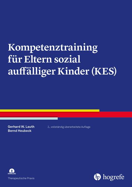 Produktbild: Kompetenztraining f&uuml;r Eltern sozial auff&auml;lliger Kinder (KES)